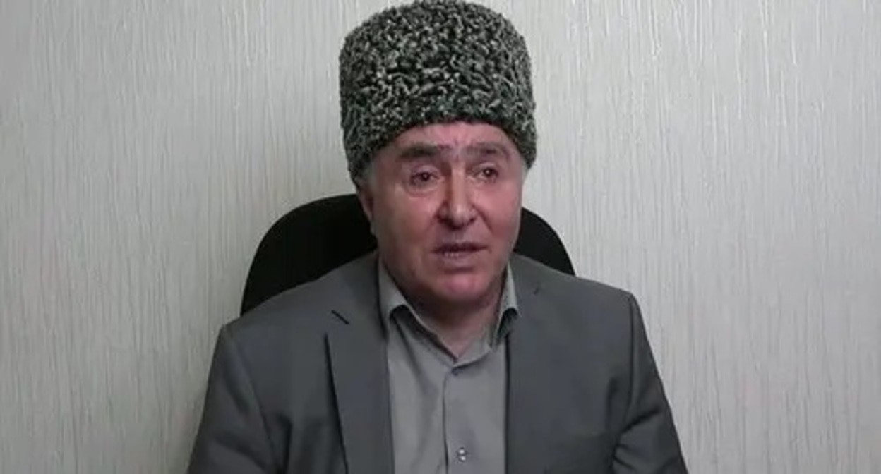 Sarazhdin Sultygov. Screenshot: https://www.youtube.com/watch?v=SnFP7P6wcMo