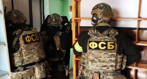 The FSB officers. Photo by the press service of the National Antiterrorist Committee (NAC) http://nac.gov.ru/