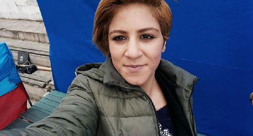Fatima Movlanly. Photo: https://www.turan.az/ext/news/2018/4/free/Social/ru/70362.htm
