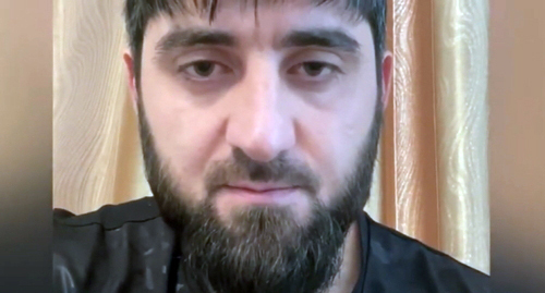 Khasan Khalitov. Screenshot of the video by Havaj Dudaev https://www.youtube.com/watch?app=desktop&amp;v=Gi1t6TVS5hc