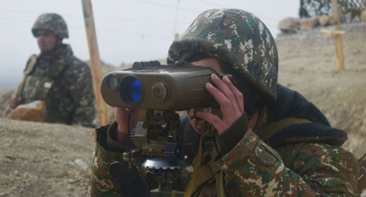 Armenian soldiers. Photo by the Ministry of Defence (MoD) of Armenia https://www.mil.am