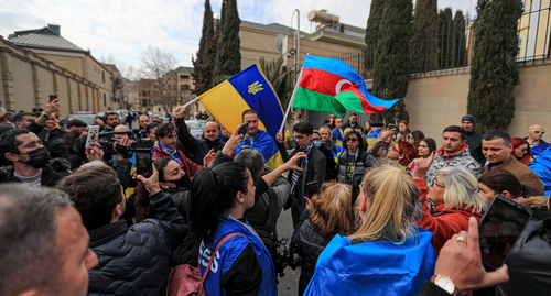 Rally in Baku. Photo by Aziz Karimov for the Caucasian Knot