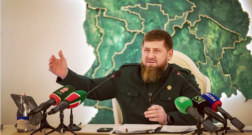 Ramzan Kadyrov. Photo: Chechnya State TV and Radio Company; https://grozny.tv