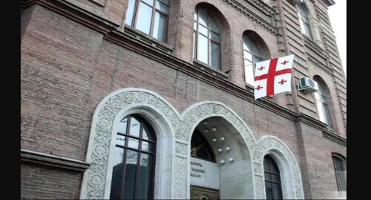 The building of the Georgian Ministry of Foreign Affairs. Photo: https://cdn2.ipn.ge/media/__thumbs__/uploads/2022/03-12/sagareo_14_39_53.webp