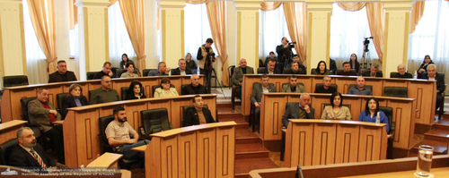 Session of the Nagorno-Karabakh parliament. Photo: press service of the parliament. http://www.nankr.am/hy/4681
