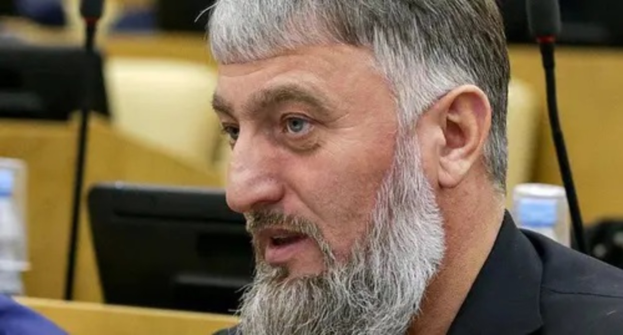 Adam Delimkhanov. Photo: press service of the State Duma http://duma.gov.ru/multimedia/photo/11310/