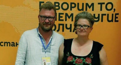 Pavel Antonov and Veronika Antonova-Trizno. Photo: http://abc.az/ru/news/97439