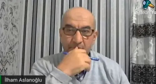 Ilham Aslanoglu. Image made from video posted at simasiz tv YouTube Channel. https://www.youtube.com/watch?v=dX1iPd0wyQo