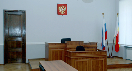 A courtroom in Azov. Photo by the court's press service http://azovsky.ros.sudrf.ru/