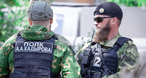 Law enforcers in Chechnya. Photo: Artur Gichkaev / IA ‘Grozny Inform’