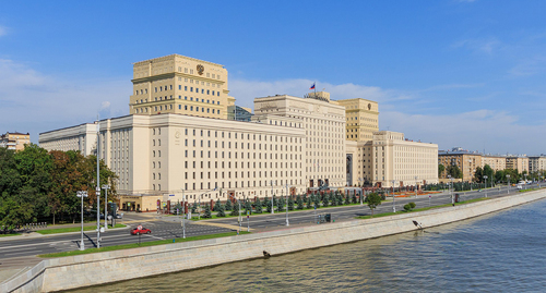 Ministry of Defence of Russia. Photo: A.Savin https://ru.wikipedia.org/wiki/Министерство_обороны_Российской_Федерации