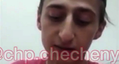Salman Tepsurkaev. Screenshot of the video on Instagram instagram.com/chp.chechenya