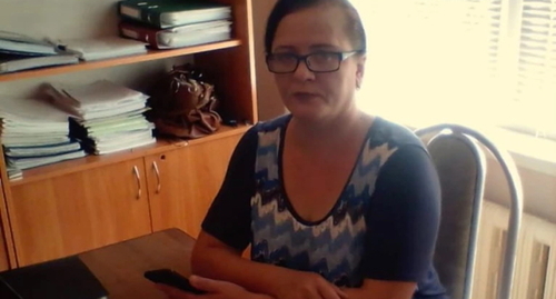 Nadezhda Borodkina. Screenshot of the video by the "Moy Vzglyad" (My Vision) YouTube channel https://www.youtube.com/watch?v=v6VbxoI5ezM