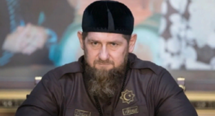 Ramzan Kadyrov. Screenshot of the video by the Grozny TV channel https://grozny.tv/news/main/47261