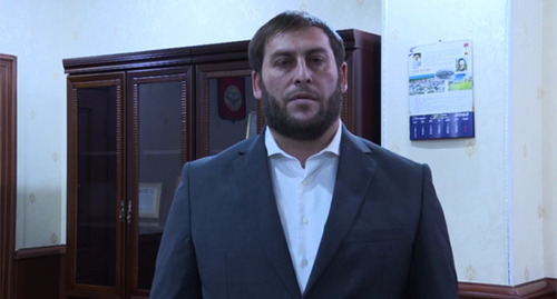 Magomed Evloev. Screenshot of the video https://newstracker.ru/
