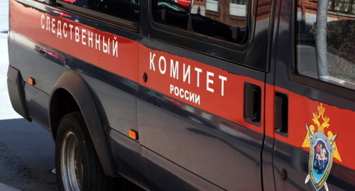 A car of the Russian Investigative Committee. Photo by Yelena Sineok, Yuga.ru