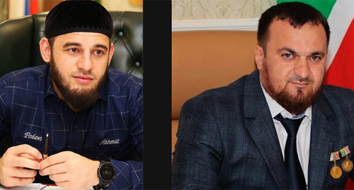 Ibragim Zakriev (on the left) and Turpal-Ali Ibragimov. Collage by the "Caucasian Knot". Photos: https://chechen.er.ru/ grozny.tv Ibragim Zakriev (on the left) and Turpal-Ali Ibragimov. Collage by the "Caucasian Knot". Photos: https://chechen.er.ru/ grozny.tv