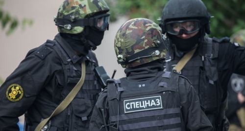 Law enforcers. Photo by the press service of the Russian FSB (Federal Security Bureau) Law enforcers. Photo by the press service of the Russian FSB (Federal Security Bureau)