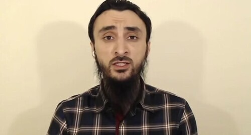 Tumso Abdurakhmanov. Screenshot of the video posted  on the ABU-SADDAM SHISHANI YouTube channel https://www.youtube.com/watch?v=c3yRZT4_WwU
