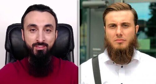 Tumso Abdurakhmanov (on the left) and Mokhamad Abdurakhmanov. Collage by the "Caucasian Knot". Screenshot of the video https://www.youtube.com/watch?v=uYrP_i5EEyA Screenshot https://www.dw.com/