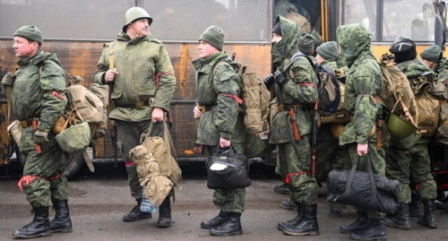 The mobilized. Photo by Yelena Sineok, Yuga.ru