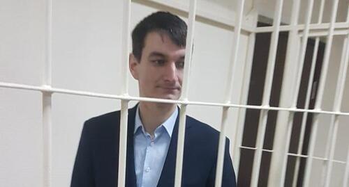 Alexander Valov in the courtroom. Sochi, November 23, 2018. Photo by the "Caucasian Knot" correspondent