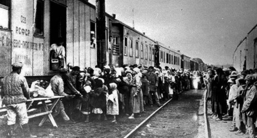 The deportation of Chechens to Kazakhstan. Photo: https://tengrinews.kz