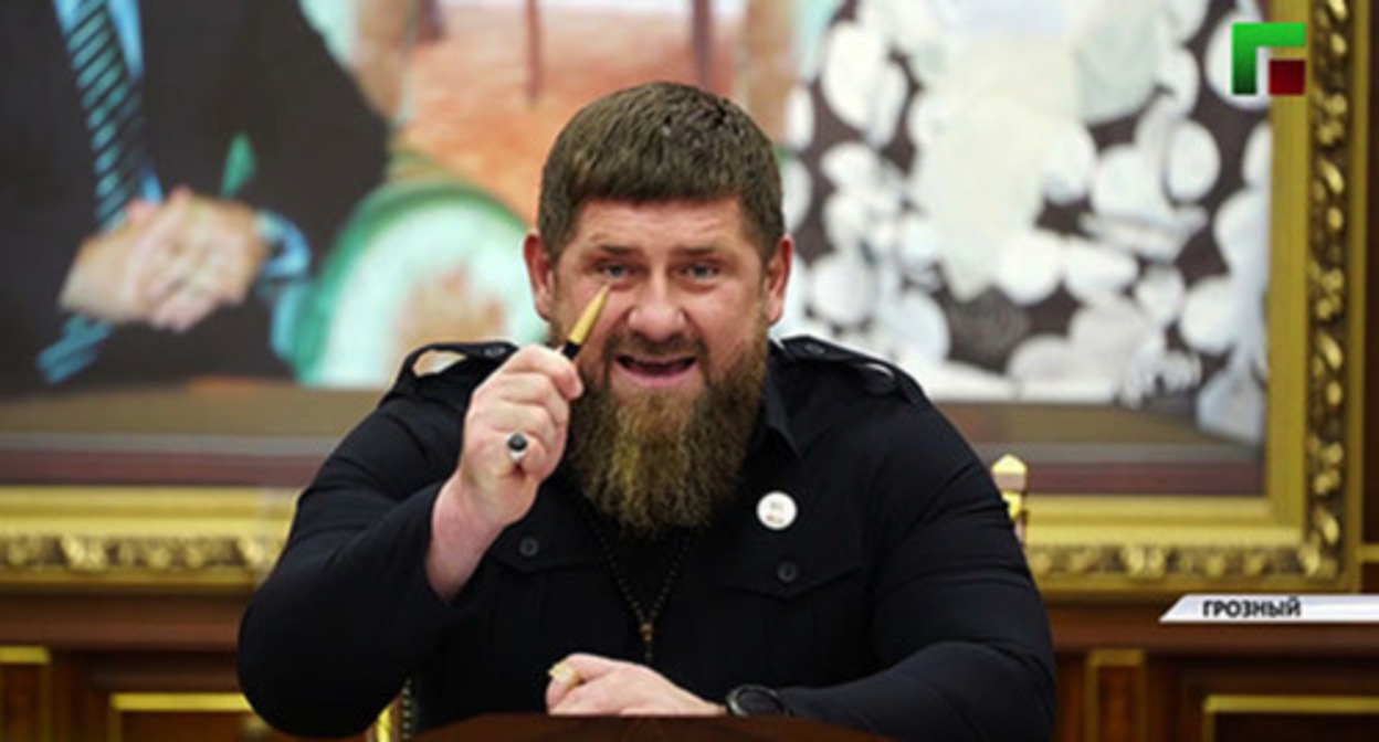 Ramzan Kadyrov. Screenshot of the video https://www.youtube.com/watch?v=w5eSCfOXdg4