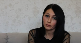 Zemfira Tskaeva. Screenshot of the video https://www.youtube.com/watch?v=xH2wTiXIa7k