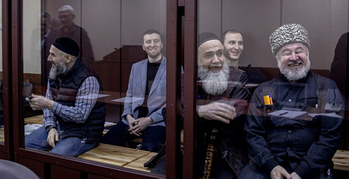 The state defenders in the "Ingush case." Photo: SagovSAID00650 https://ru.wikipedia.org