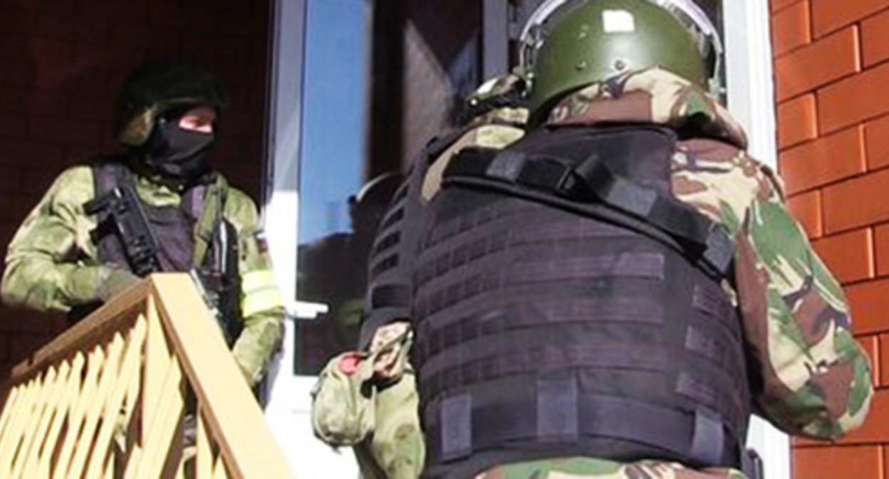 Law enforcers. Photo: press service of the Russian FSB