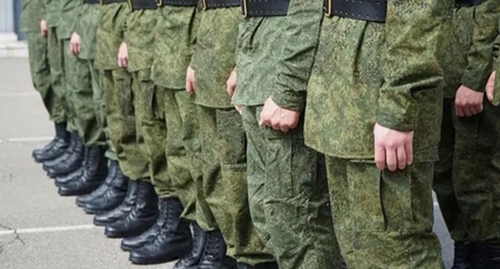 The militaries. Photo: Yelena Sineok, Yuga.ru