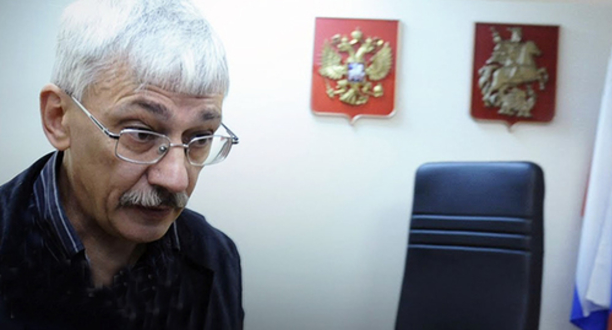 Oleg Orlov. Screenshot of the video https://www.youtube.com/watch?v=HavLMnJYgTc