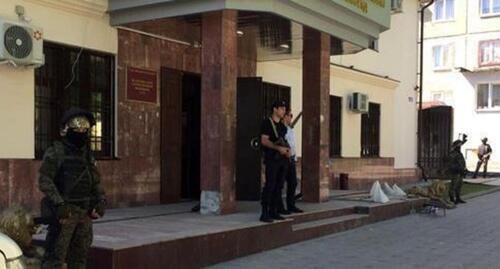 The Nalchik Garrison Military Court. Photo by the press service of the Nalchik Garrison Military Court http://nalchikskygvs.kbr.sudrf.ru