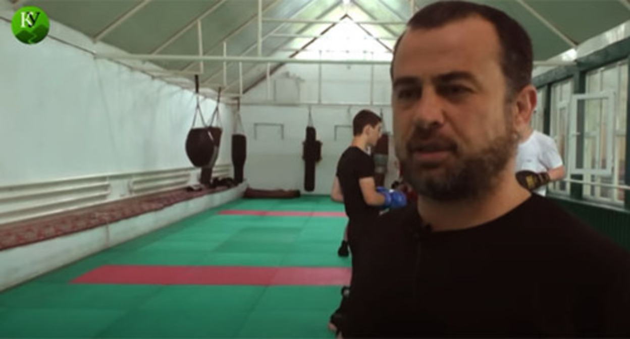 Timur Arslanbekov. Screenshot of the video by the "Caucasian Knot" https://www.youtube.com/watch?v=QRrSmz1MrrA