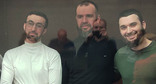 Kemal Tambiev, Abubakar Rizvanov and Abdulmumin Gadjiev (from left to right). Photo by the "Caucasian Knot"