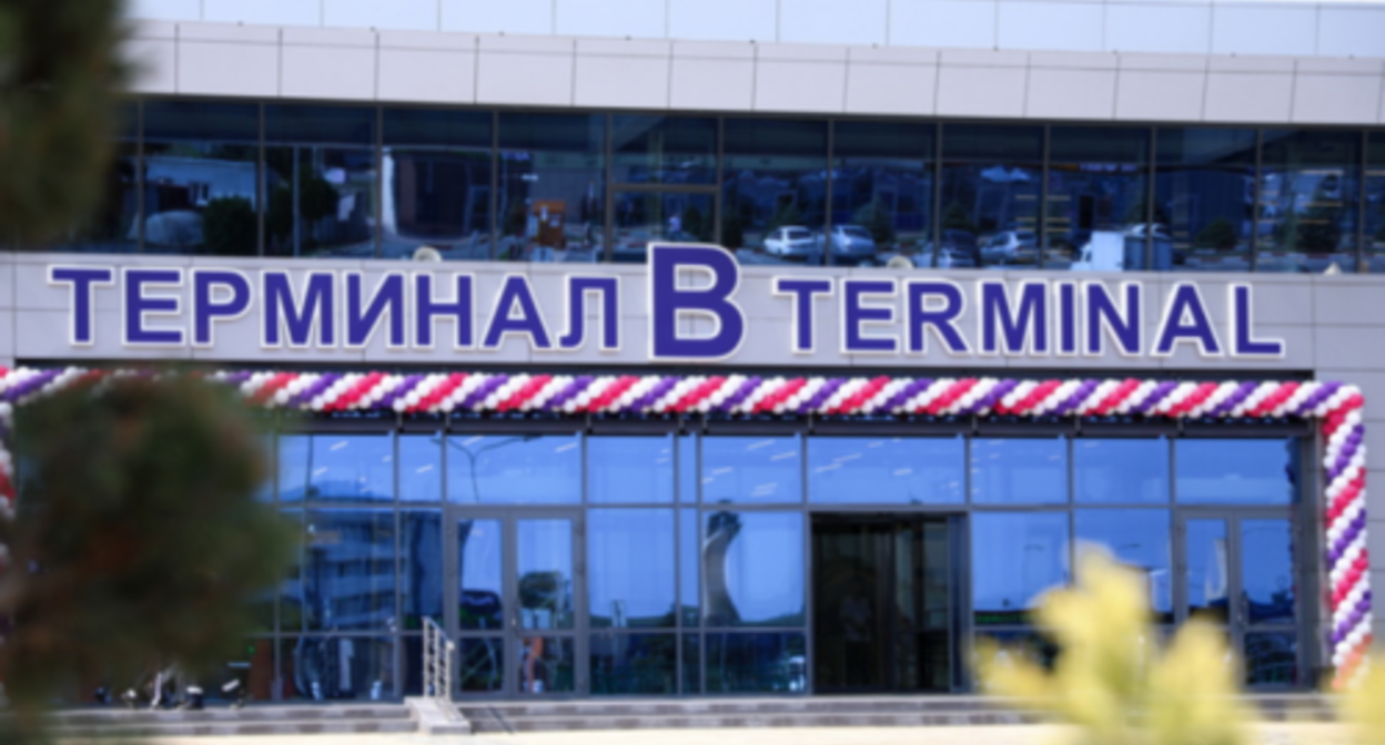 The Makhachkala airport. Photo by the press service of the head of Dagestan