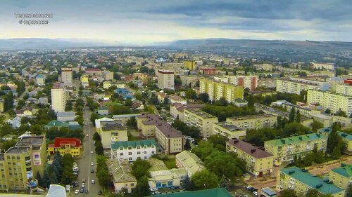 Cherkessk. Screenshot of the video https://www.youtube.com/watch?v=Mx5Spi4b9cg