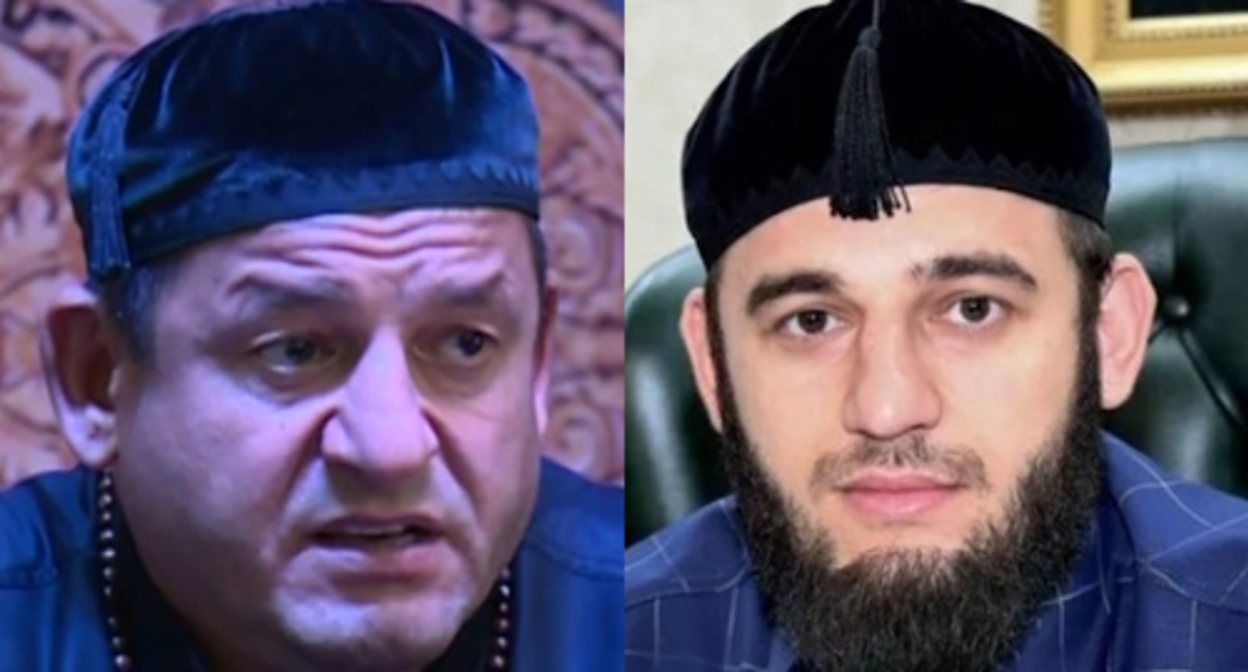 Salman Zakriev, Yakub Zakriev, screenshot of the video  https://www.youtube.com/watch?v=GtgspBdLWJc, photo https://www.grozny-inform.ru, collage by the "Caucasian Knot"