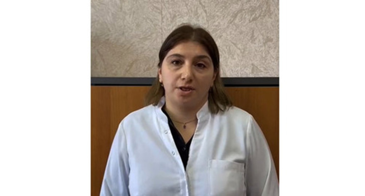 Screenshot of a video appeal made by a teacher from the Derbent Medical College in response to criticism from social network users https://t.me/tutdagestan_05/8575