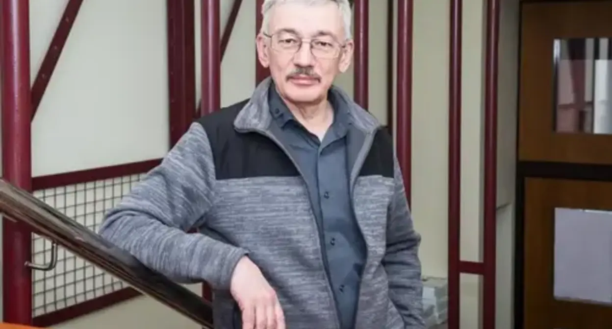 Oleg Orlov. Photo: https://memorialcenter.org included into the register of foreign agents
