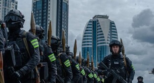 Law enforcers. Photo: Shamil Maziev / Grozny Inform