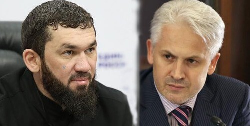 Magomed Daudov (left) and Muslim Khuchiev. Collage by the "Caucasian Knot". Photo: "Grozny Inform" https://www.grozny-inform.ru