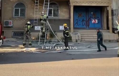 Inscriptions on the gate of  a synagogue in Makhachkala. Photo https://t.me/askrasul/55376