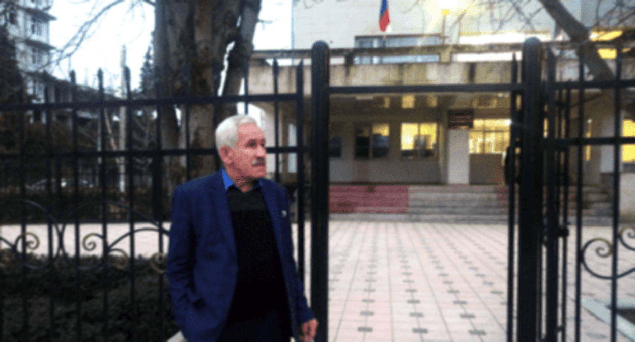 Temirkhan Amakhanov at the Derbent City Court, March 16, 2021. Photo by the "Caucasian Knot" correspondent