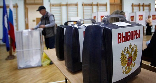 A polling station. Photo: Vlad Alexandrov, Yuga.ru A polling station. Photo: Vlad Alexandrov, Yuga.ru