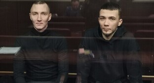 Boris Goncharenko (left) and Bogdan Abdurakhmanov. Screenshot of a photo posted by the “Solidarity Zone” on June 26, 2024 26.06.24, https://t.me/solidarity_zone/2707