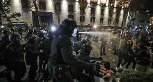 A protest action in Tbilisi. December 7, 2024. Photo by Aziz Karimov for the "Caucasian Knot"