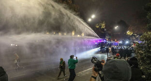 A protest action in Tbilisi. Photo by Aziz Karimov for the "Caucasian Knot"