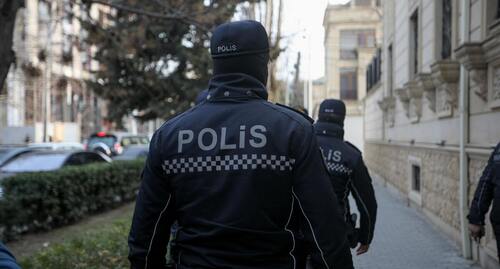 The police. Photo by Aziz Karimov for the "Caucasian Knot"